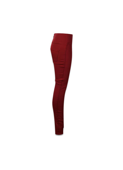Pantalon slim roz PIECES femeie