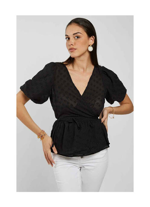 Top negru NAF NAF femeie