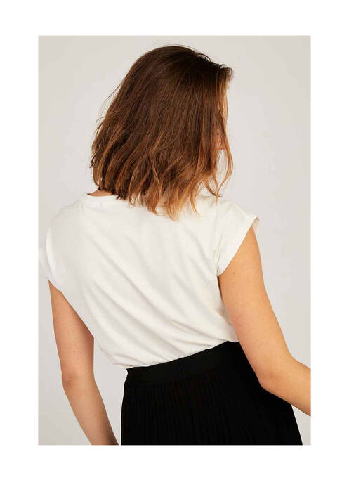 Tricou bej NAF NAF femeie