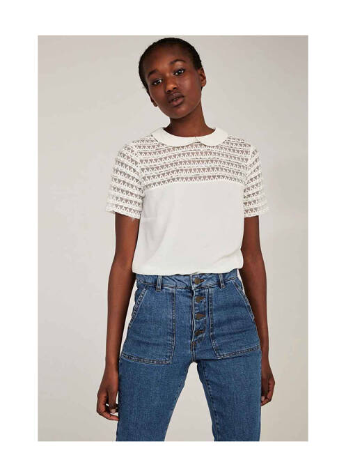 Cămașă bej NAF NAF femeie