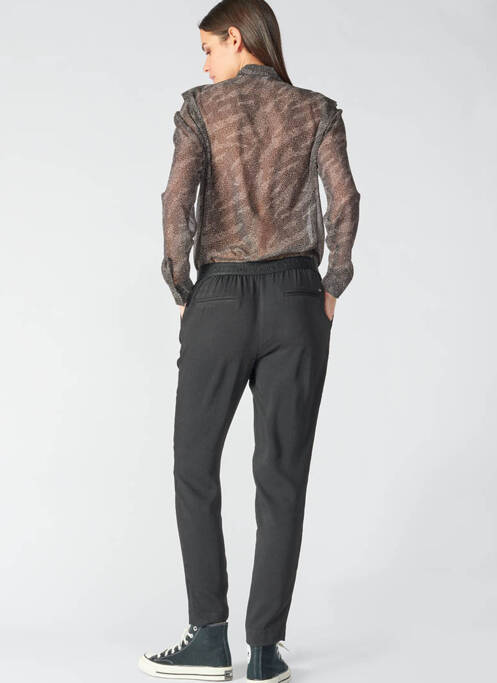 Pantalon slim negru LE TEMPS DES CERISES femeie