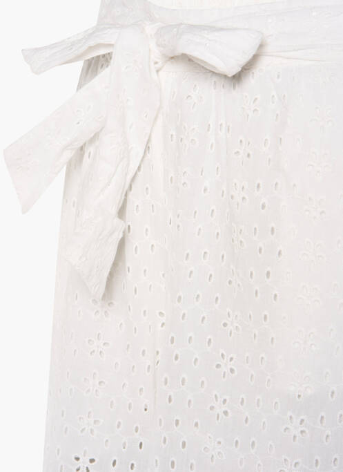 Pantalon evazat alb PEPE JEANS femeie