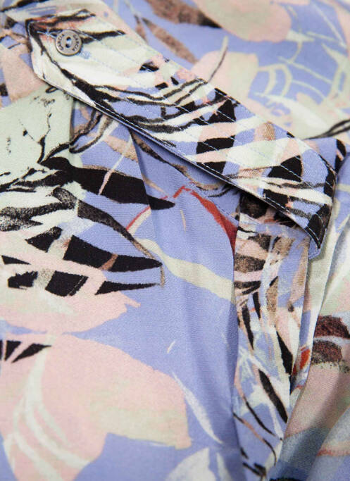 Rochie midi violet GARCIA femeie