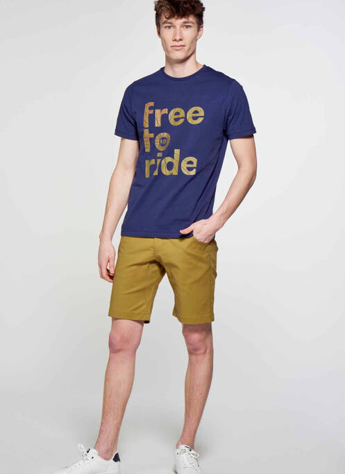 Tricou albastru R.EV 1703 BY REMCO EVENPOEL  bărbat