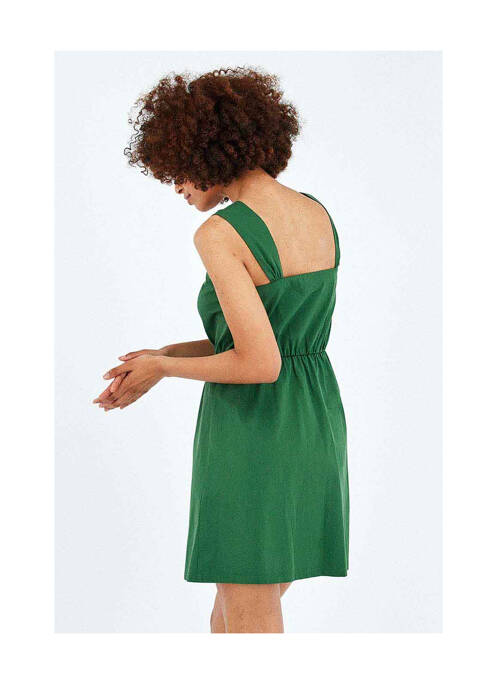 Rochie scurtă verde NAF NAF femeie