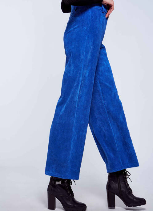 Pantalon chino albastru AMELIE & AMELIE femeie