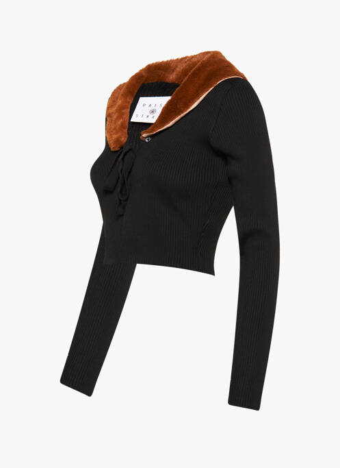 Vestă cu mâneci lungi maro DAISY STREET femeie