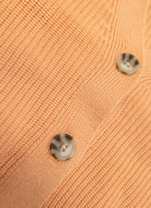 Vestă cu mâneci lungi portocaliu GARCIA fată