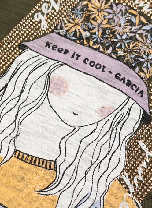 Hanorac verde GARCIA fată