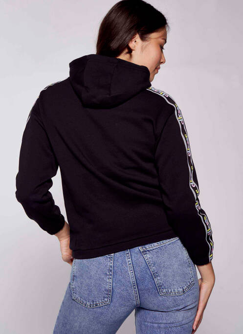 Hanorac cu glugă negru ELLESSE fată