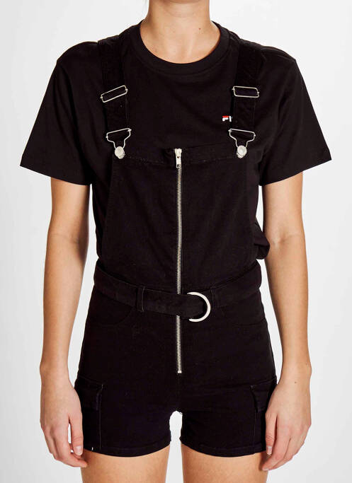 Salopetă scurtă negru TALLY WEIJL femeie