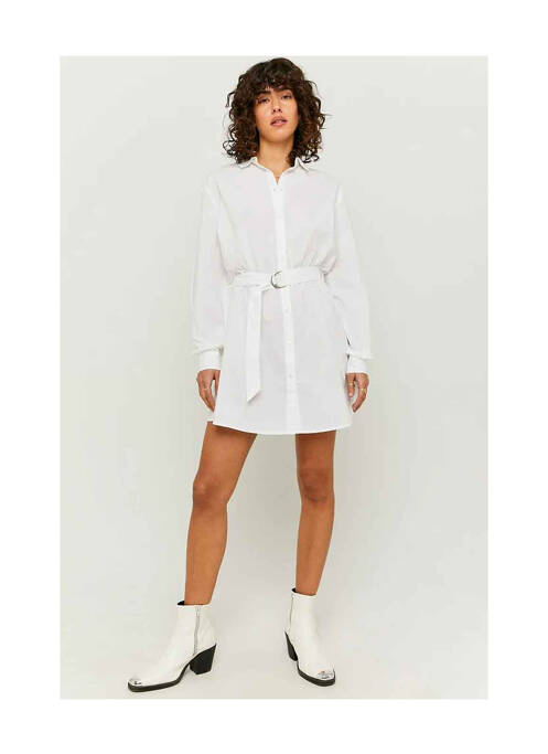 Rochie scurtă alb TALLY WEIJL femeie