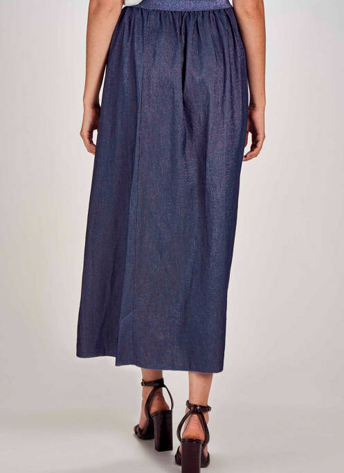 Fustă lungă albastru BELLITA femeie