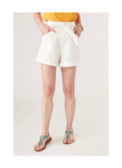 Șort bej NAF NAF femeie