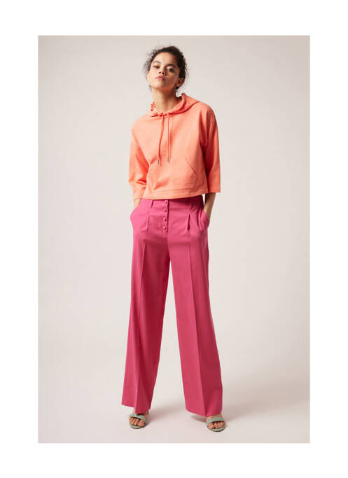 Pantalon chino roz NAF NAF femeie