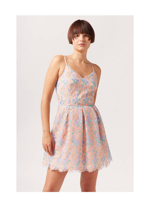 Rochie scurtă albastru NAF NAF femeie