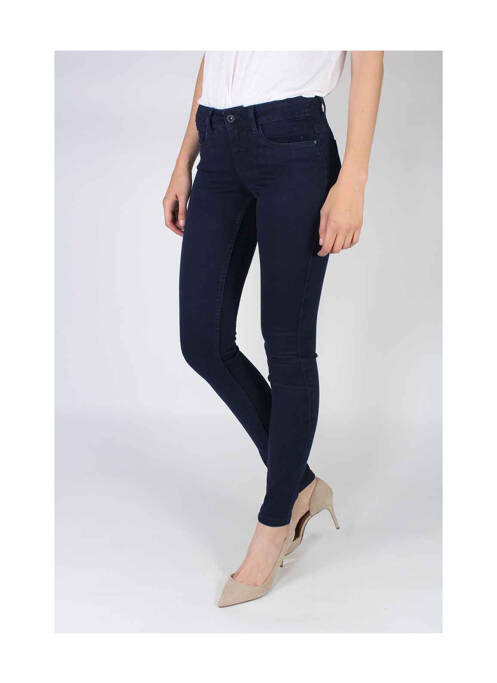 Blugi skinny albastru ONLY femeie