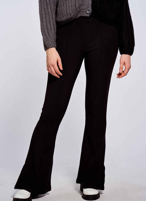 Pantalon evazat negru TALLY WEIJL femeie