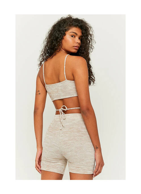 Șort bej TALLY WEIJL femeie