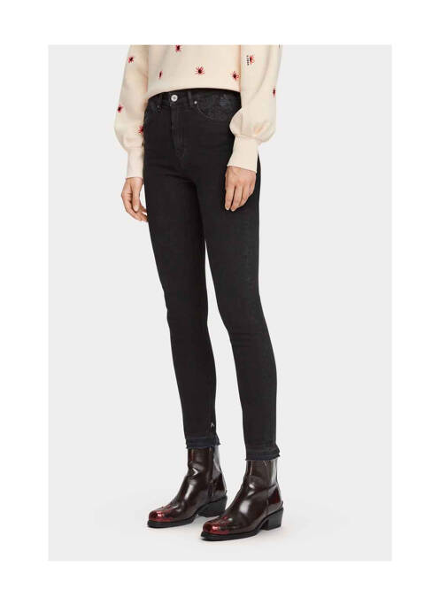 Blugi skinny negru SCOTCH & SODA femme