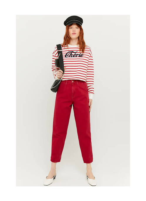 Pantalon slim verde TALLY WEIJL femeie