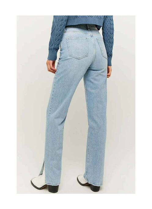 Blugi cu croială dreaptă albastru TALLY WEIJL femeie