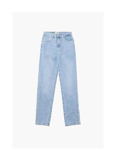 Blugi cu croială dreaptă albastru TALLY WEIJL femeie