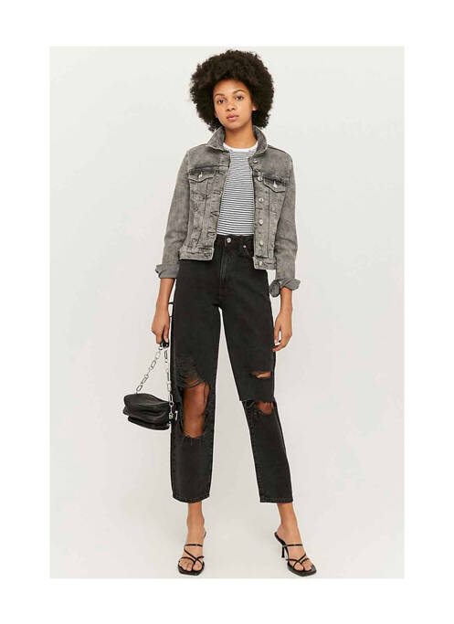 Blugi croială Mom negru TALLY WEIJL femeie