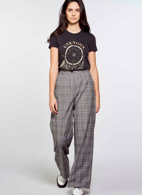 Pantalon chino negru TALLY WEIJL femeie