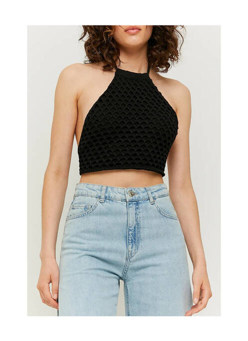 Top negru TALLY WEIJL femeie
