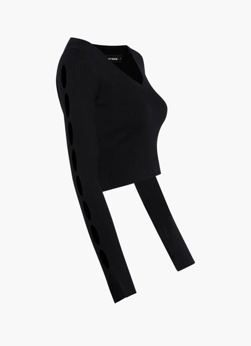 Tricou negru TALLY WEIJL femeie