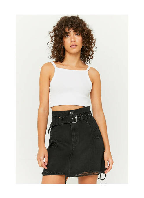 Fustă scurtă negru TALLY WEIJL femeie