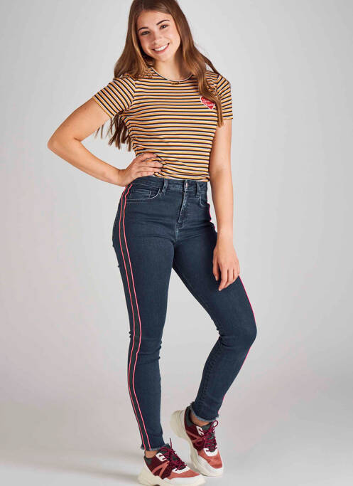 Blugi skinny albastru STIEN EDLUND femeie