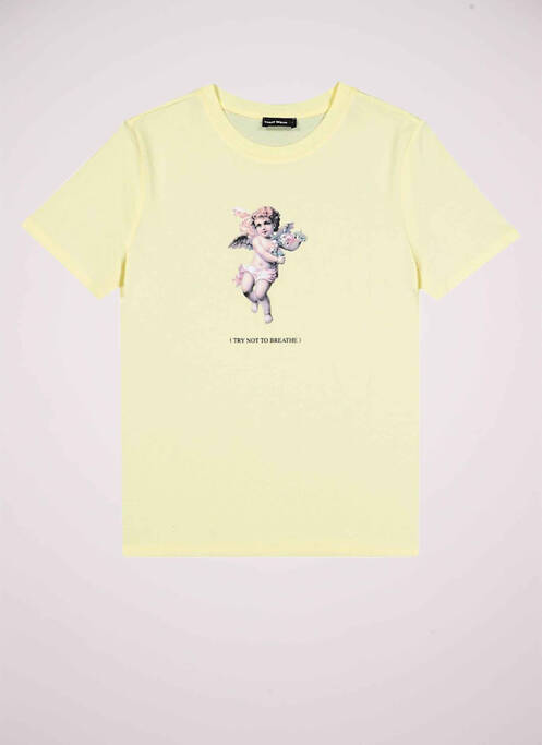 Tricou galben TALLY WEIJL femeie