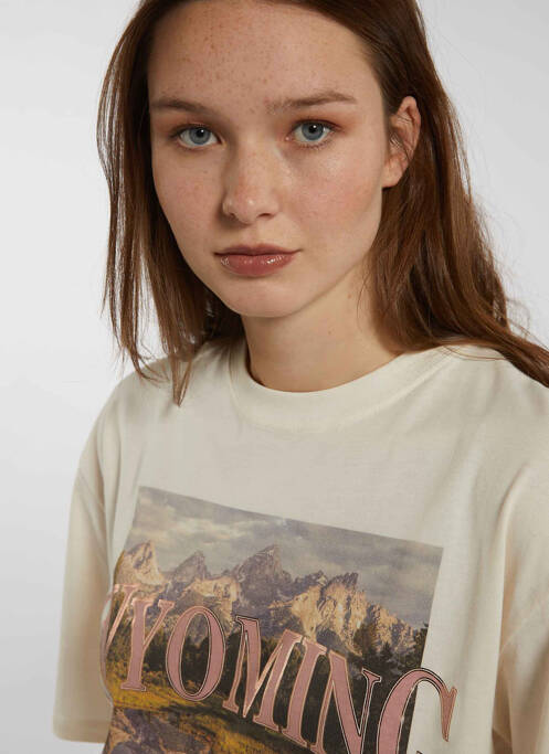 Tricou alb TALLY WEIJL femeie