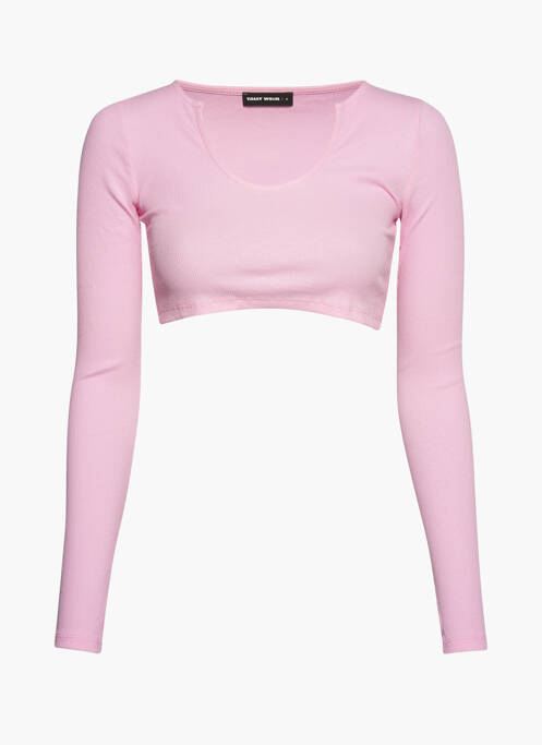 Tricou roz TALLY WEIJL femeie