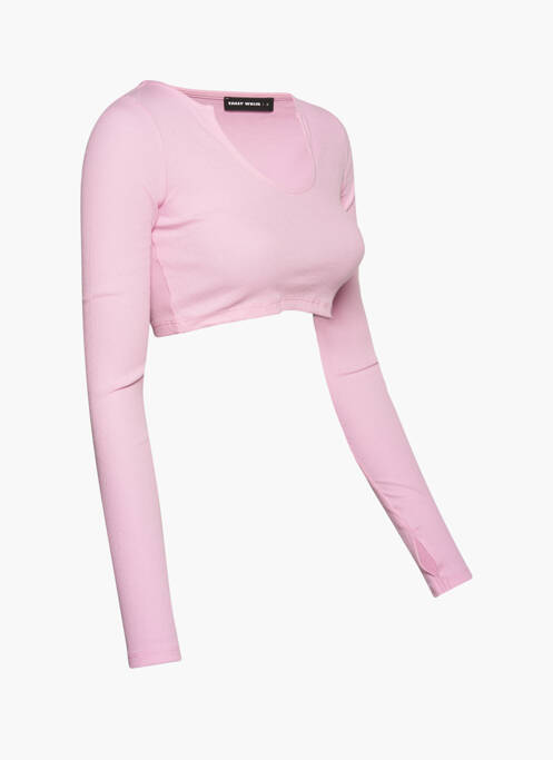 Tricou roz TALLY WEIJL femeie