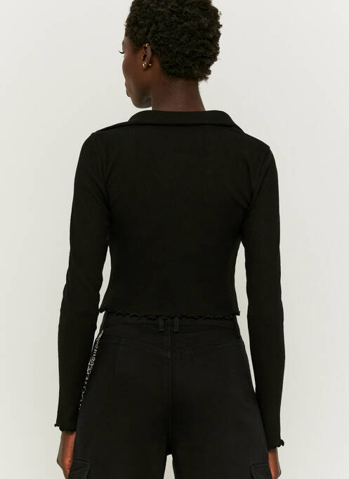 Polo negru TALLY WEIJL femeie