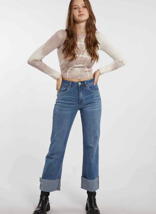 Tricou bej TALLY WEIJL femeie