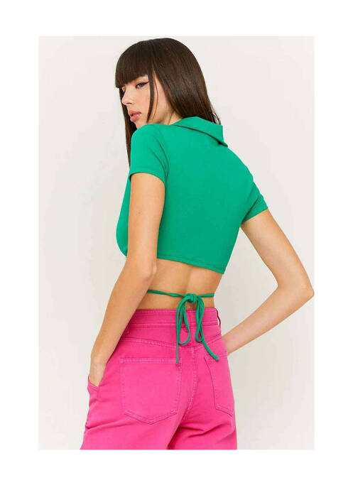 Tricou verde TALLY WEIJL femeie