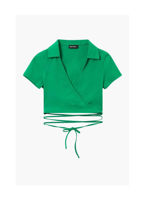 Tricou verde TALLY WEIJL femeie