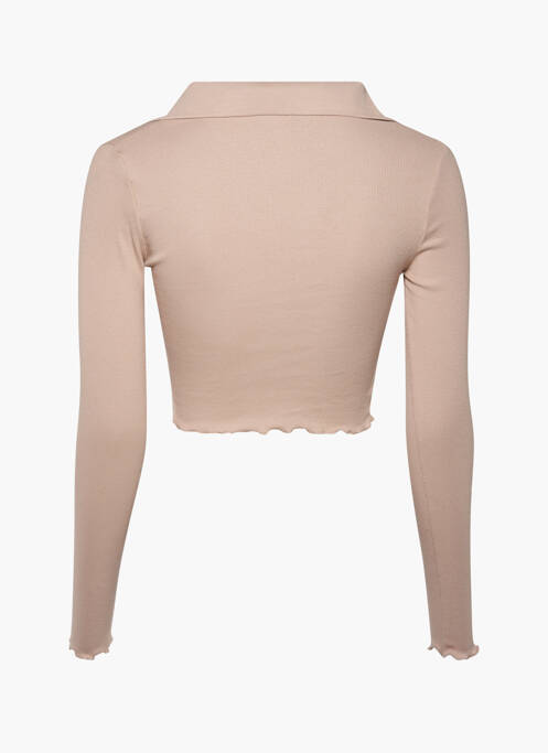 Tricou bej TALLY WEIJL femeie