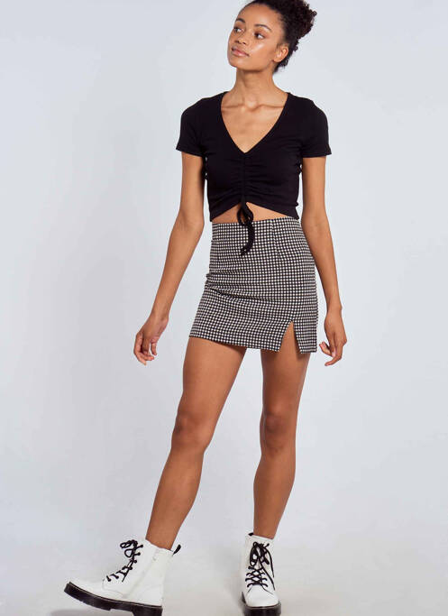 Tricou negru TALLY WEIJL femeie