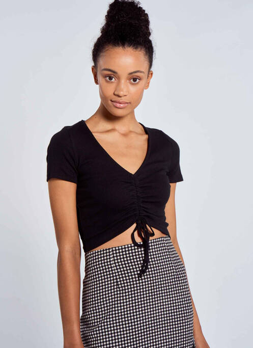 Tricou negru TALLY WEIJL femeie