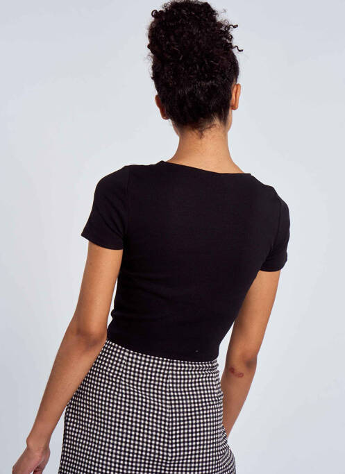 Tricou negru TALLY WEIJL femeie