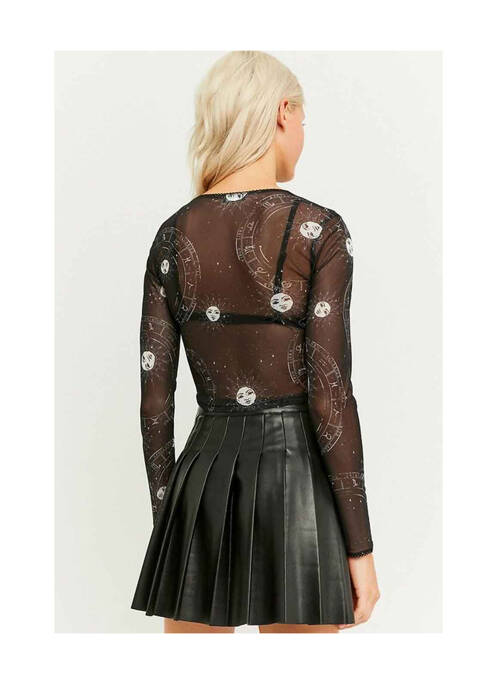 Tricou negru TALLY WEIJL femeie