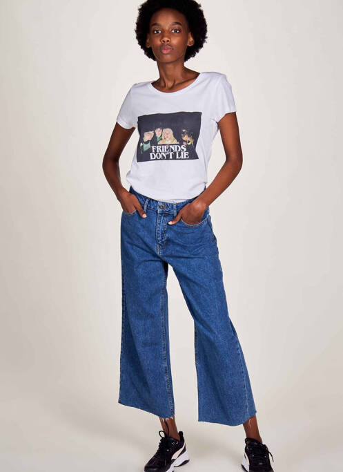 Tricou alb STRANGER THINGS femeie