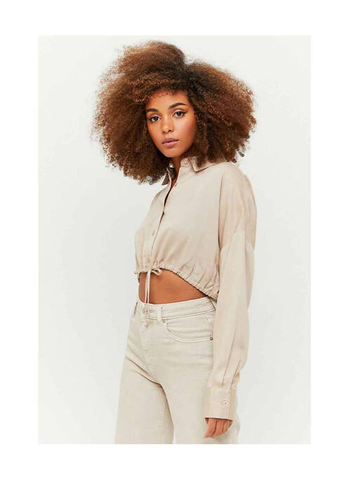 Cămașă bej TALLY WEIJL femeie