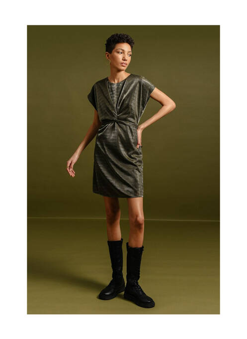 Rochie scurtă verde MOLLY BRACKEN femeie