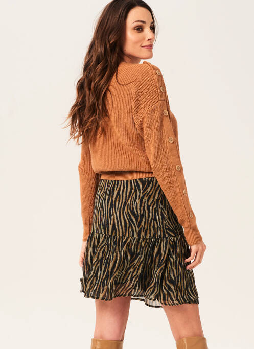 Fustă scurtă verde GARCIA femeie